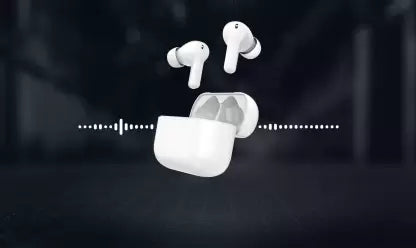 Tecno BUDS1 Bluetooth Headset (White, True Wireless) Tecno BUDS1 Bluetooth Headset (White, True Wireless)